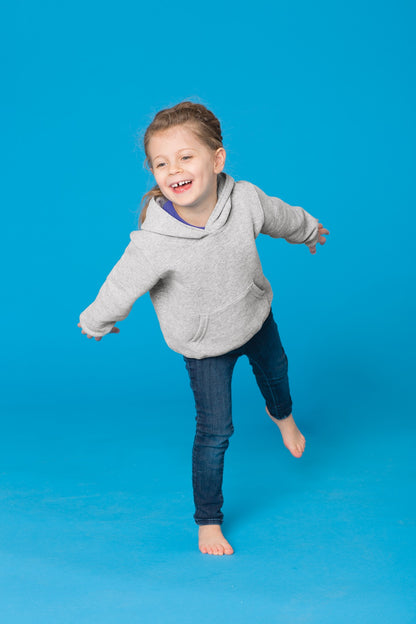 Athl Heather Port & Company Toddler Core Fleece Pullover Hooded Sweatshirt. CAR78TH