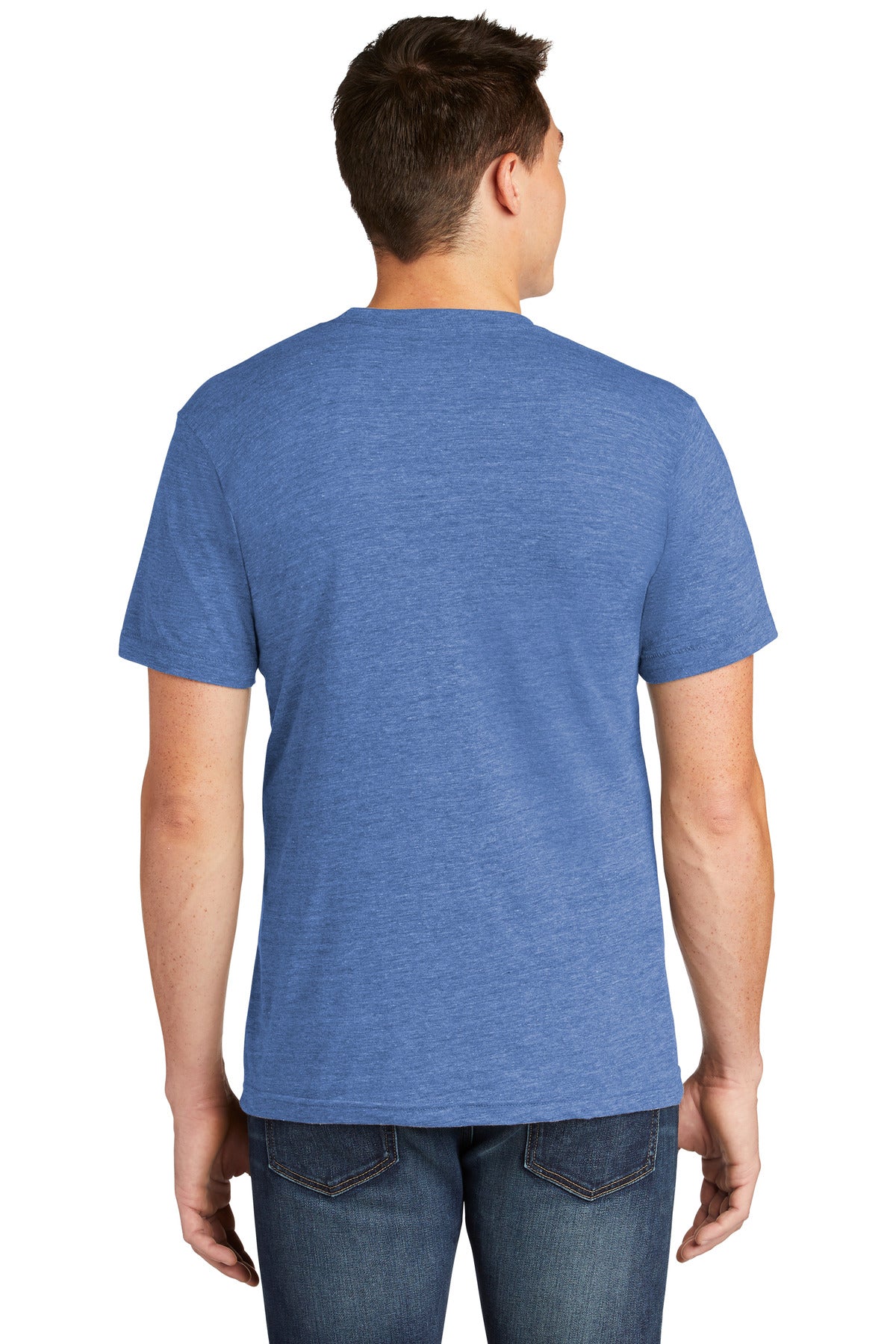 AthlBlue American Apparel Tri-Blend Short Sleeve Track T-Shirt TR401