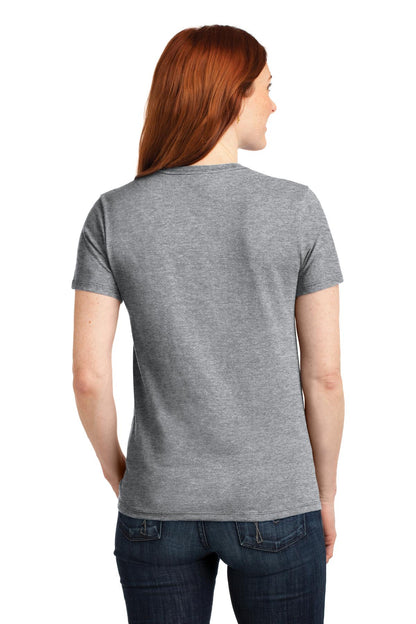 Athletic Hthr Port & Company Women's Core Blend Tee. LPC55