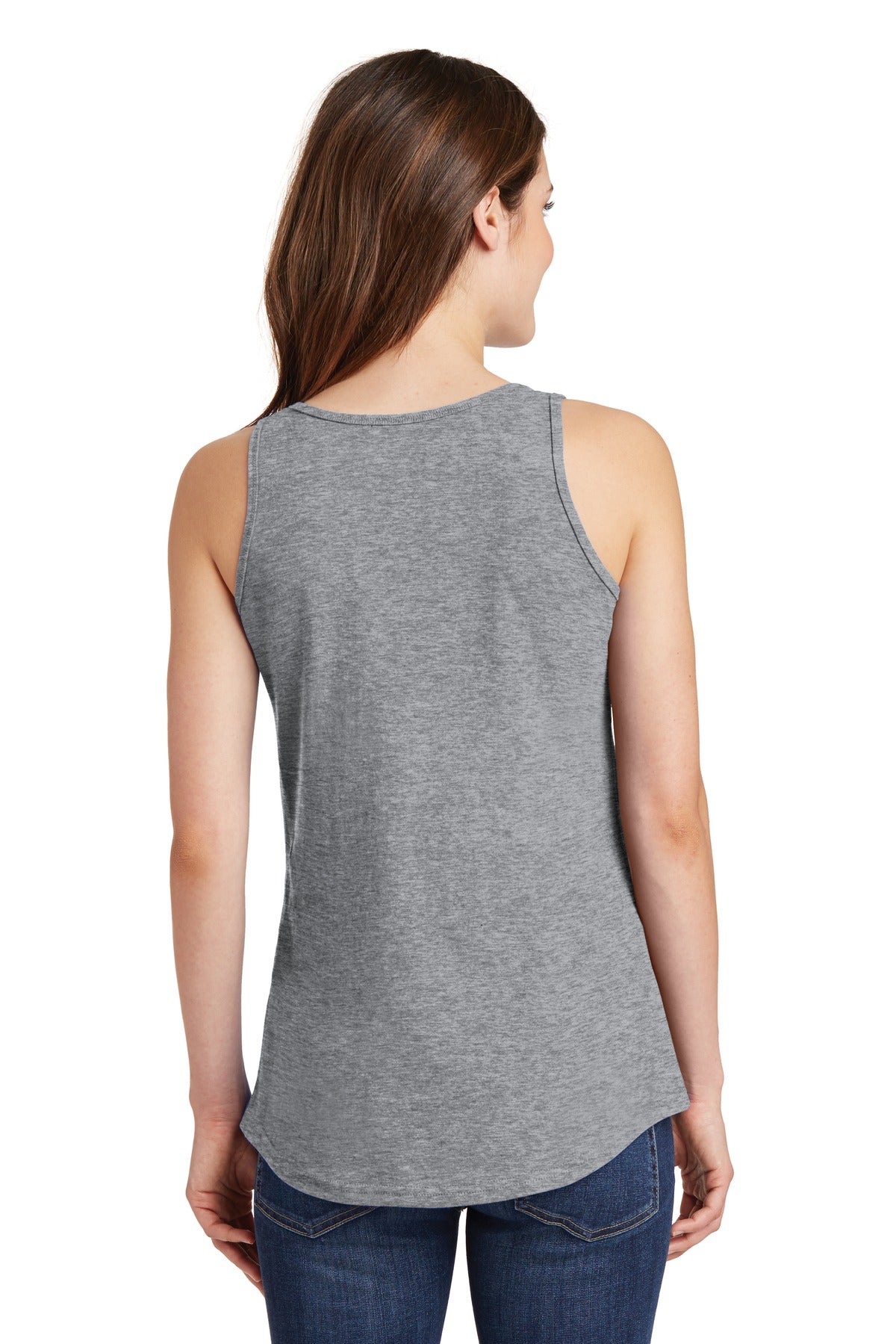 Athletic Hthr Port & Company Women's Core Cotton Tank Top. LPC54TT