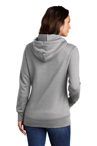 Athletic Hthr Port & Company Women's Core Fleece Pullover Hooded Sweatshirt LPC78H