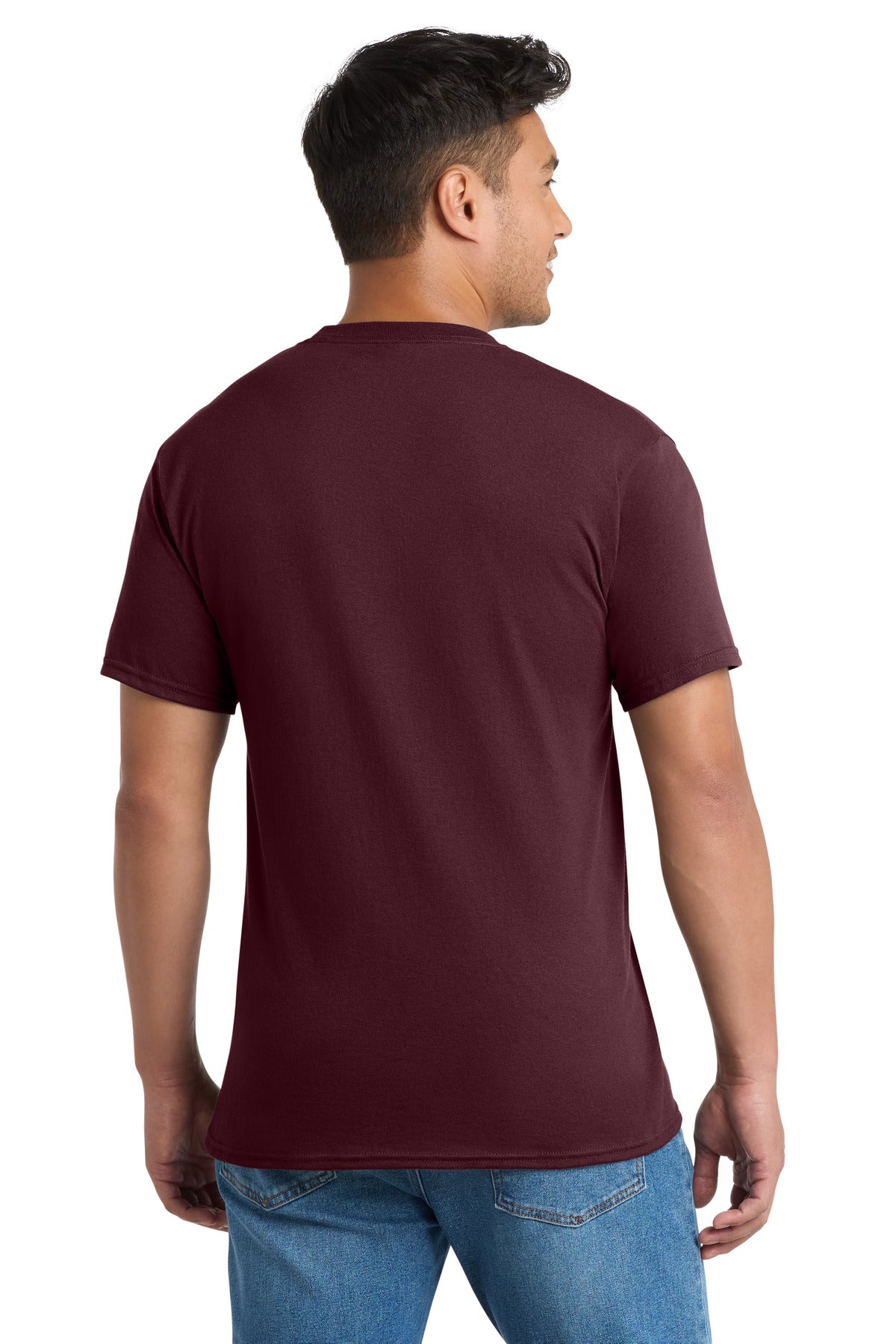 Athletic Marn Port & Company Tall Core Blend Pocket Tee. PC55PT