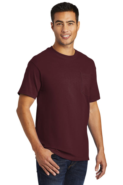 Athletic Marn Port & Company - Tall Essential Pocket Tee. PC61PT