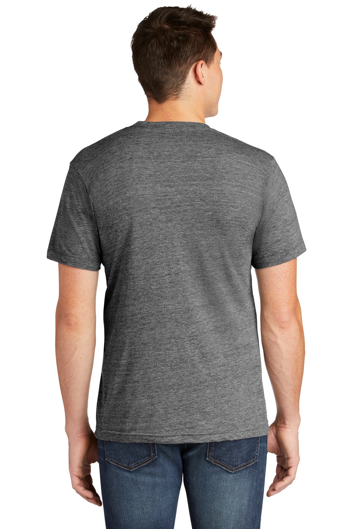 AthlGrey American Apparel Tri-Blend Short Sleeve Track T-Shirt TR401