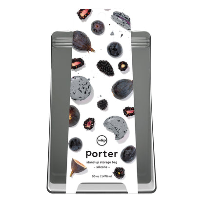 Charcoal W&P Porter Stand-Up Bag- Large