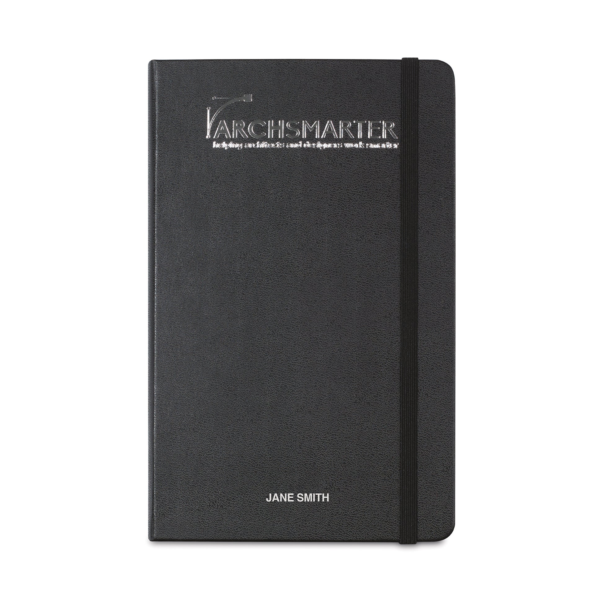 Black Moleskine® Hard Cover Large Double Layout Notebook