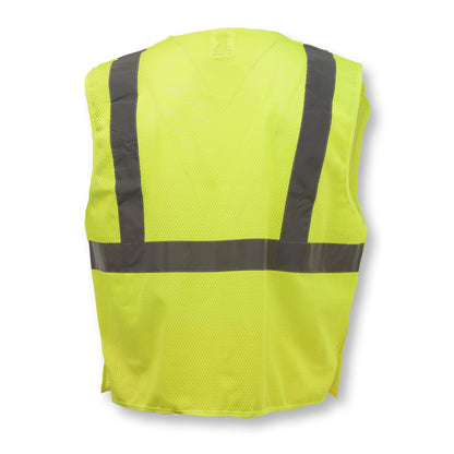 SV4 Economy Type R Class 2 Breakaway Mesh Safety Vest - Green - Size 2X