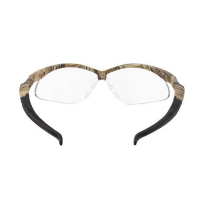 Rad-Apocalypse™ Camo Safety Eyewear - Camo Frame - Clear Anti-Fog Lens