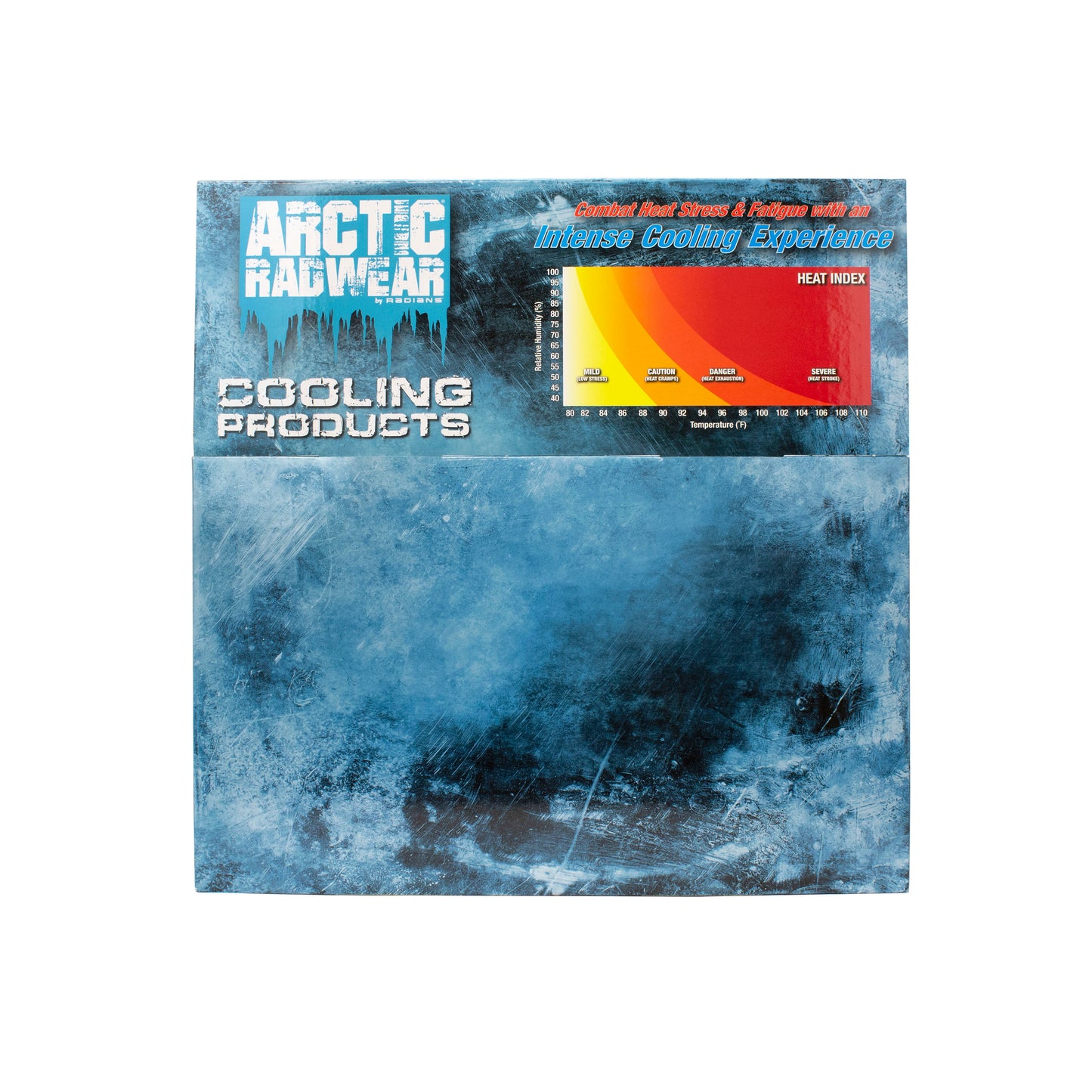 Arctic Radwear® Cooling Wrap Counter Display - 24 Blue
