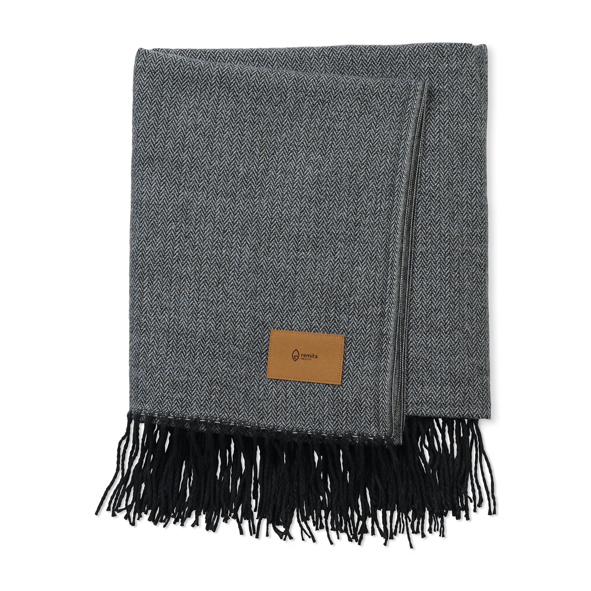 Black Everlasting Throw Blanket