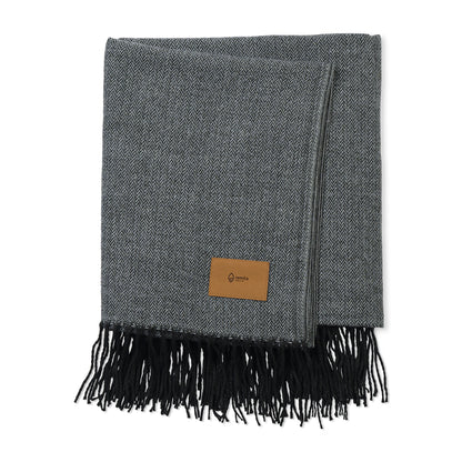 Black Everlasting Throw Blanket