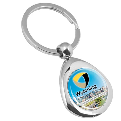 "Infini" Laser Engraved Metal Keyholder