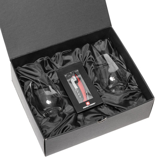 Swiss Force® Opener & RIEDEL Stemless Wine