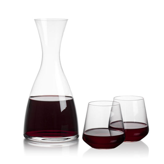 Barham Carafe & Cannes Stemless Wine
