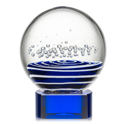 Tranquility Award on Paragon Base - Blue