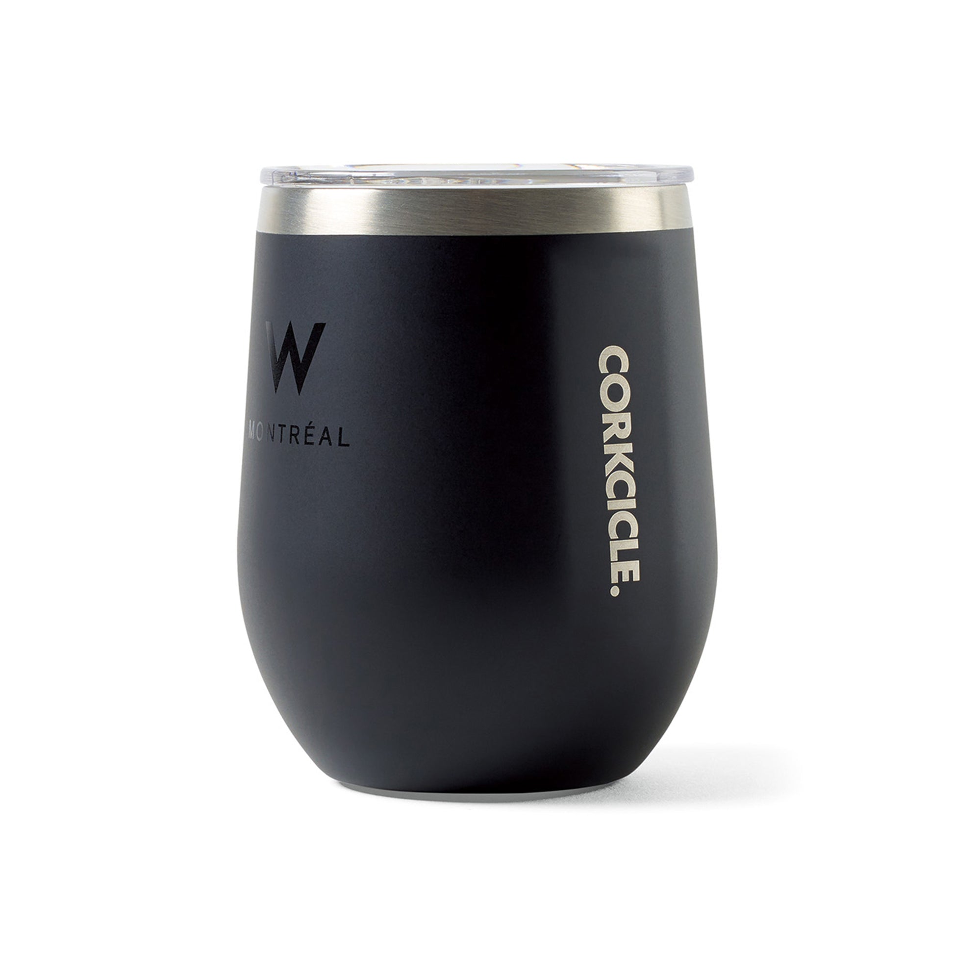 Matte Black CORKCICLE® Stemless Wine Cup - 12 Oz.