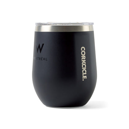 Matte Black CORKCICLE® Stemless Wine Cup - 12 Oz.