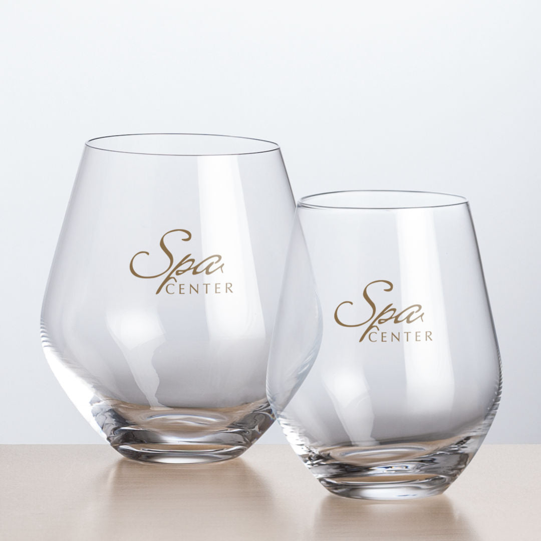 Reina Stemless Wine - 11.5/16.5oz - Imprinted