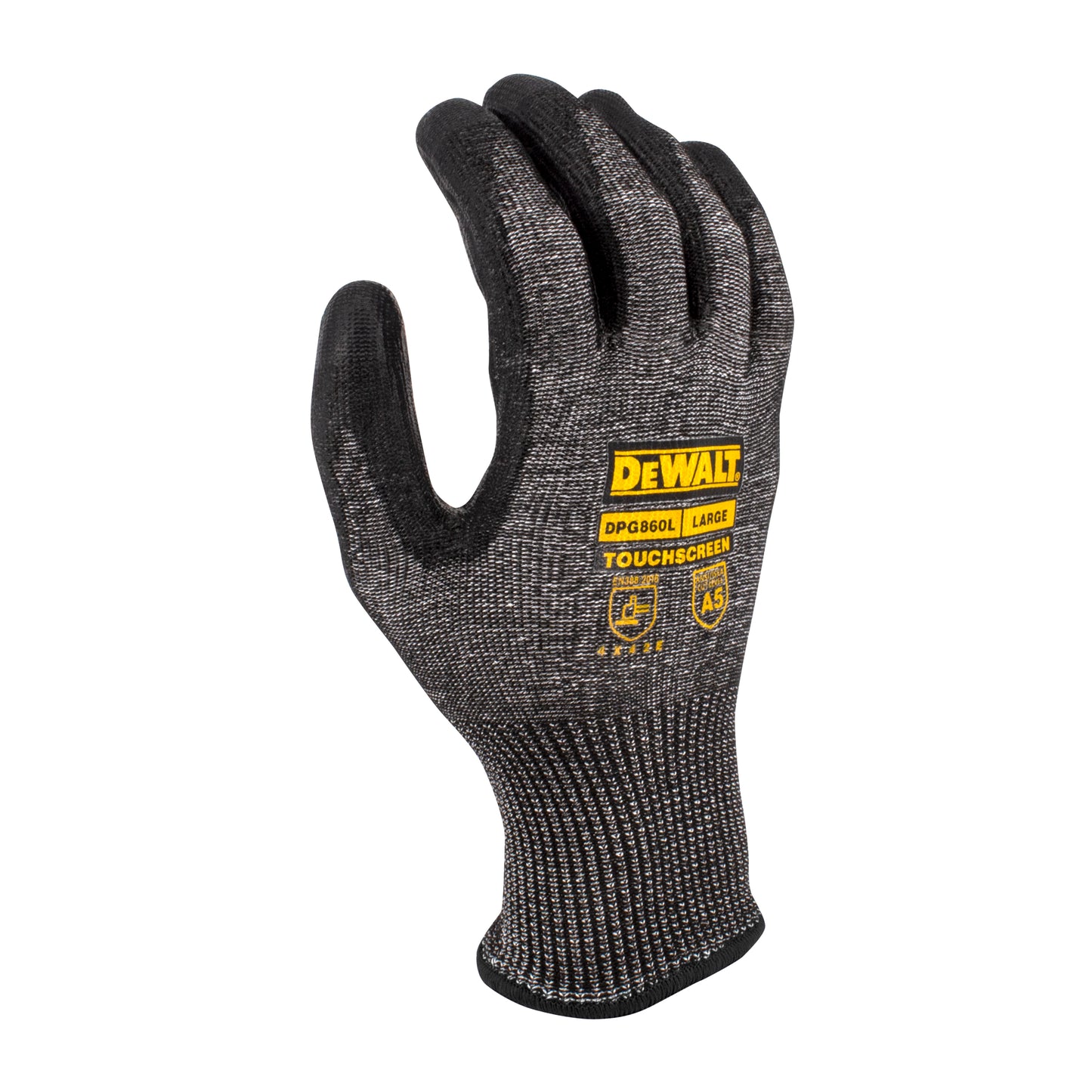 DPG860 Touchscreen Nitrile A5 Cut Glove - Size L