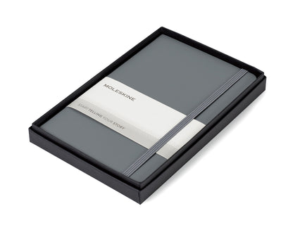 Slate Grey Moleskine® Medium Notebook Gift Set