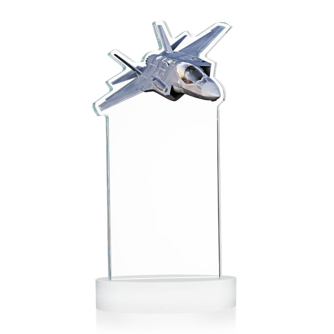 Top Gun Award on Alberton Base - White