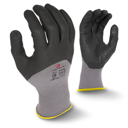 RWG12 3/4 Foam Dipped Dotted Nitrile Glove - Size 2X