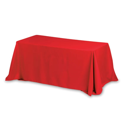 "Preakness Eight" Fits 8 ft Table 3-Sided Economy Table Cover Throws (Spot Color Print)