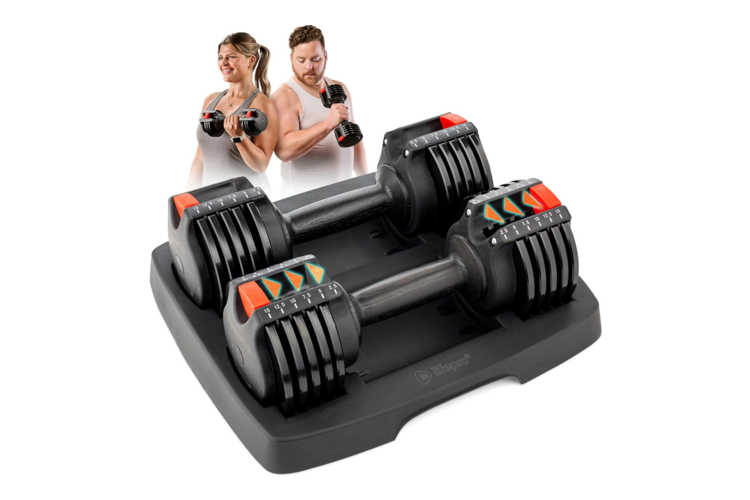 Lifepro PowerUp Adjustable Dumbbells