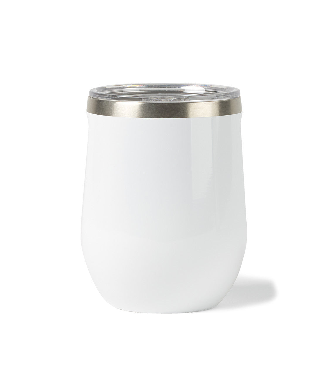 Gloss White CORKCICLE® Stemless Wine Cup - 12 Oz.