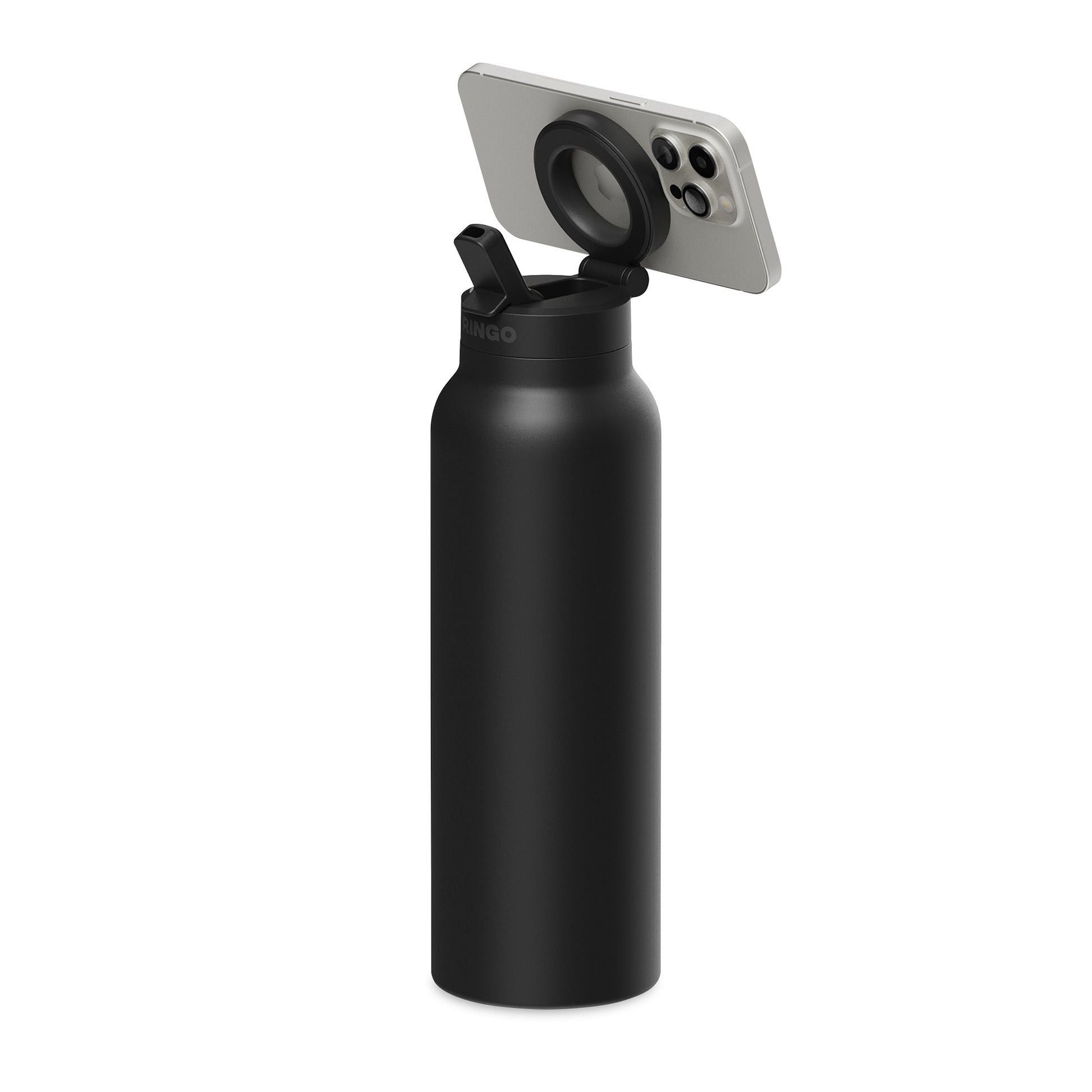 RINGO Pro Water Bottle with Magnetic Booster Ring - 32 Oz.