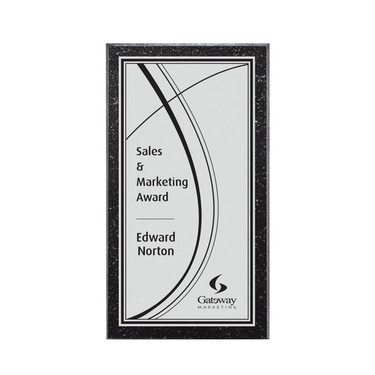 Baltimore/Everett Plaque - Silver/Tall