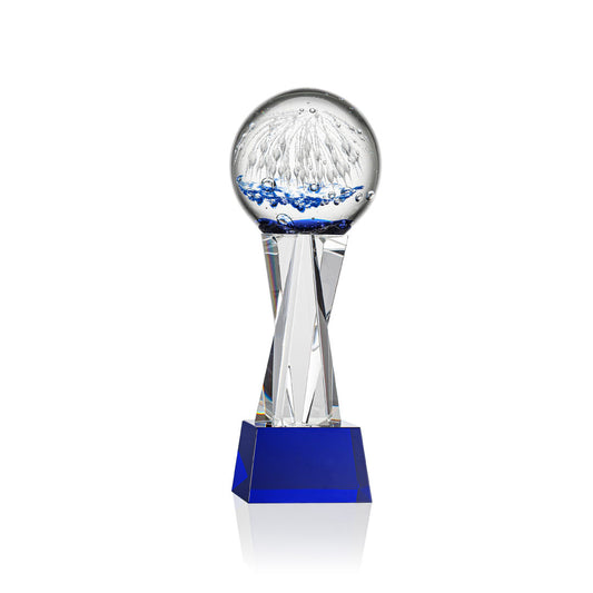 Starburst Award on Grafton Base - Blue