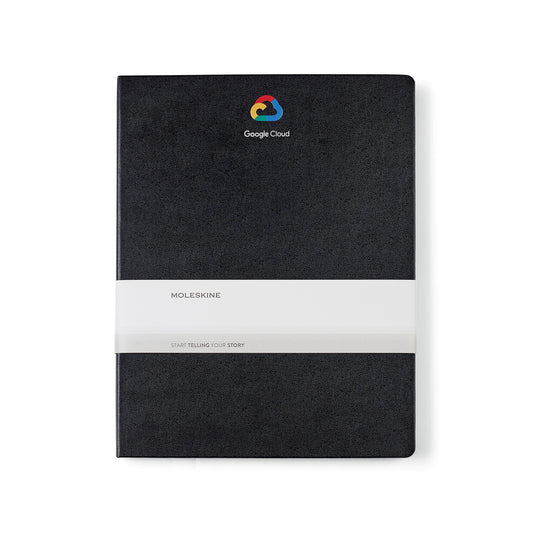 Black Moleskine® Hard Cover Ruled XX-Large Notebook