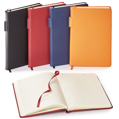 Genuine leather non-refillable journal