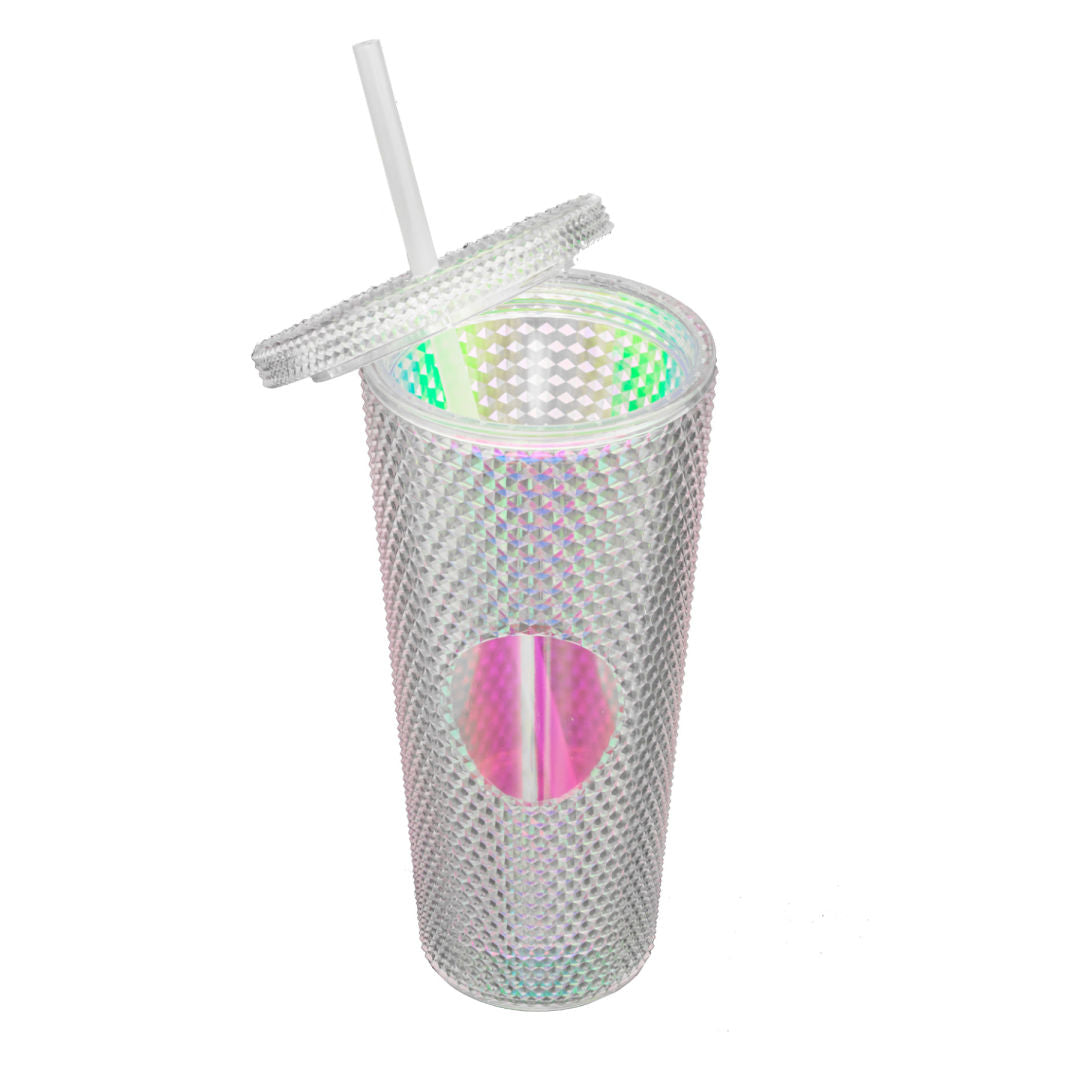 Crenshaw Textured Tumbler w/ Straw - 21oz