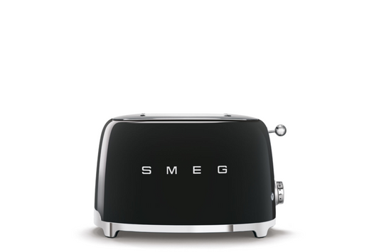 SMEG 2-Slice Toaster - Black Glossy