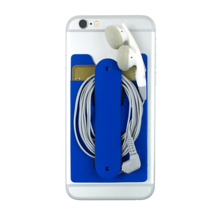 “Kickstart” Two Function Soft Silicone Cell Phone Kickstand & Wallet