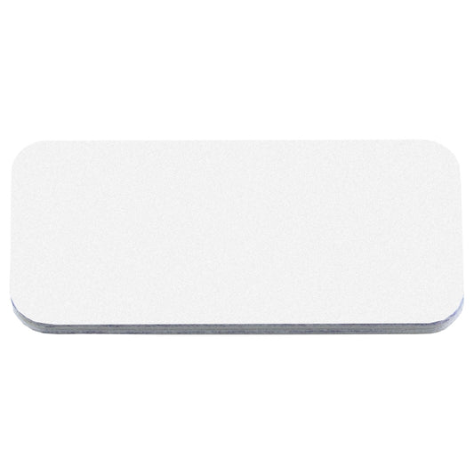 “Smile File” Rectangle Shaped Multi-Color Thick Foam Nail File