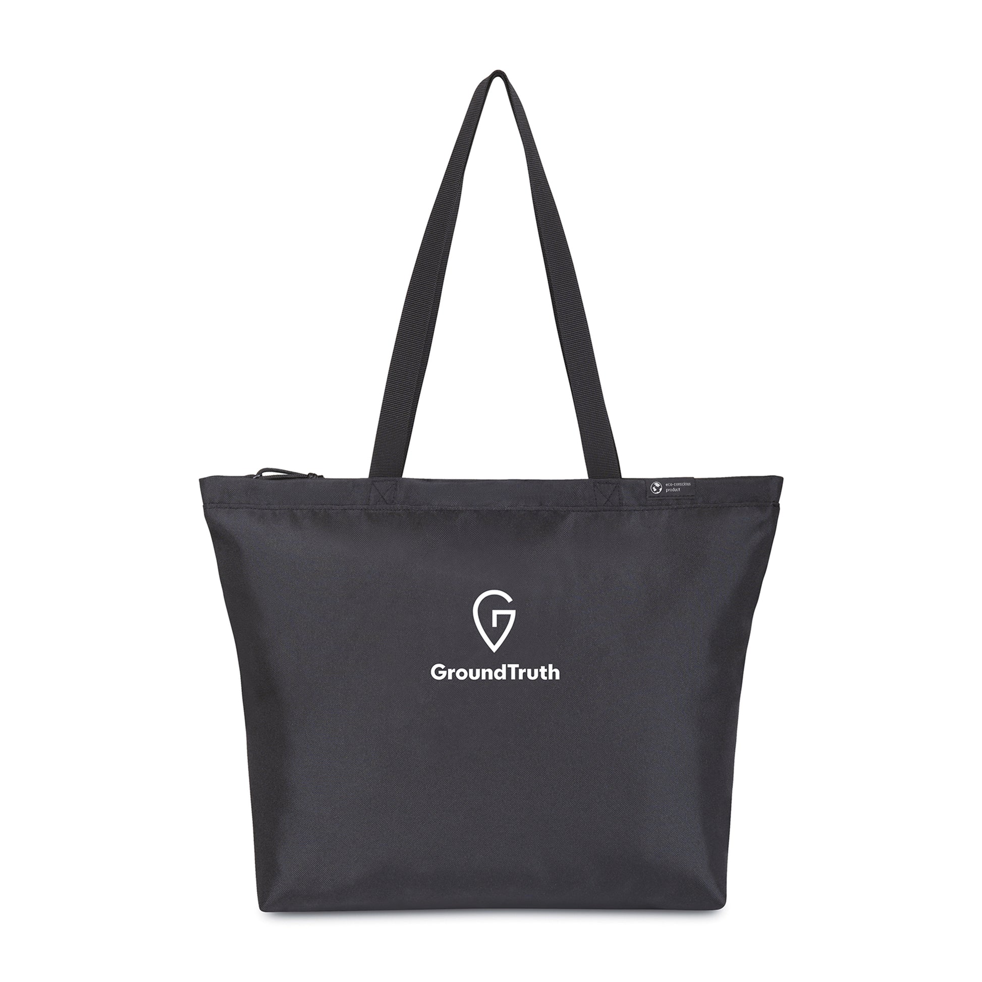 Black RENEW AWARE™ RPET TOTE