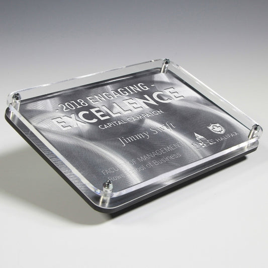 Spirit Floating Award - Screen Printed - (7" x 5" x 11/18")