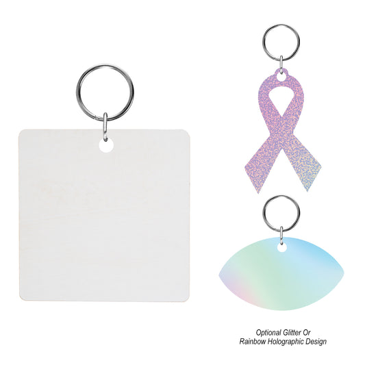 Acrylic Key Tag - Custom Shape 4"