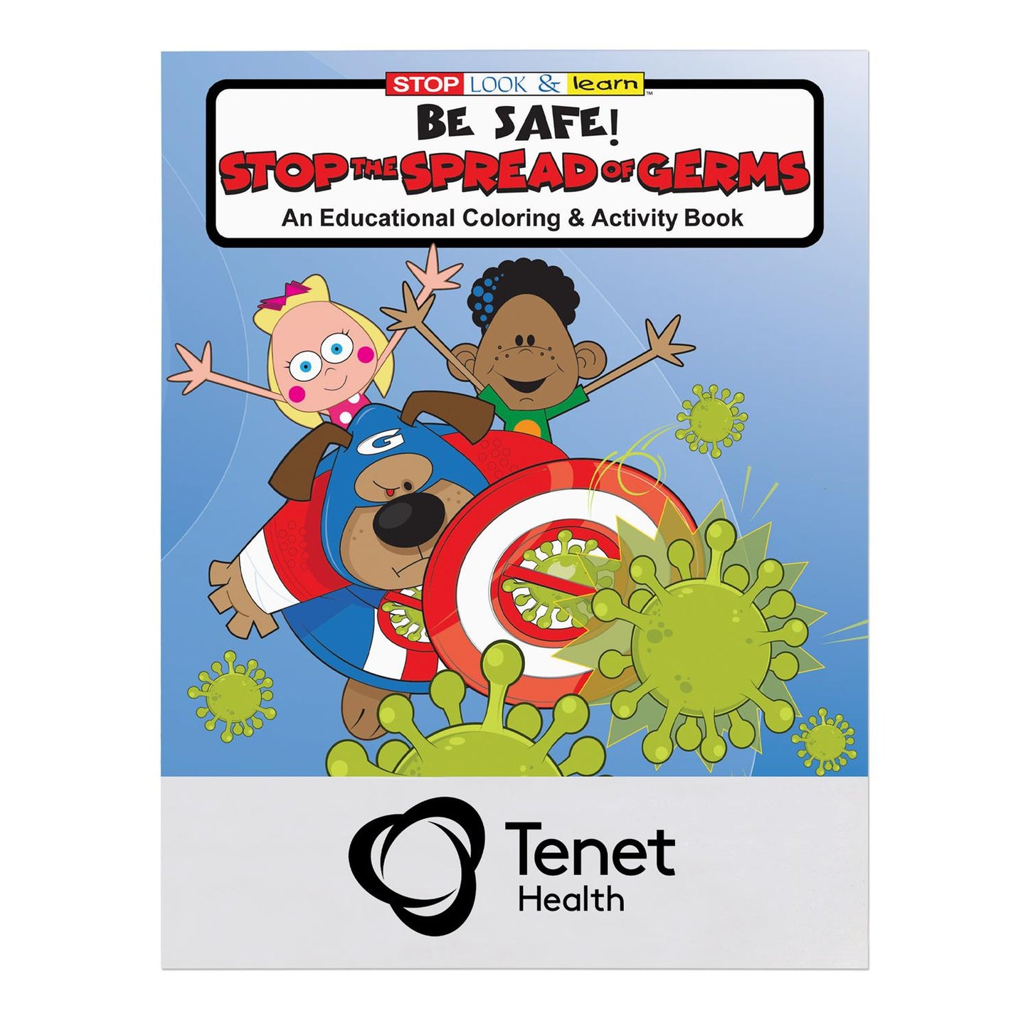 Assorted Stop the Spread of Germs Coloring Book
