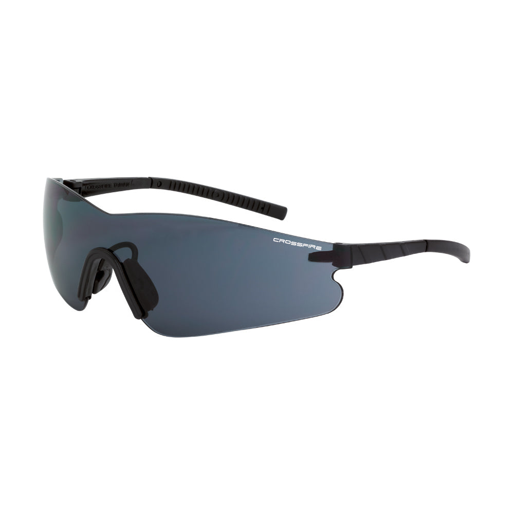Blade Performance Safety Eyewear - Black Frame - Smoke Anti-Fog Lens