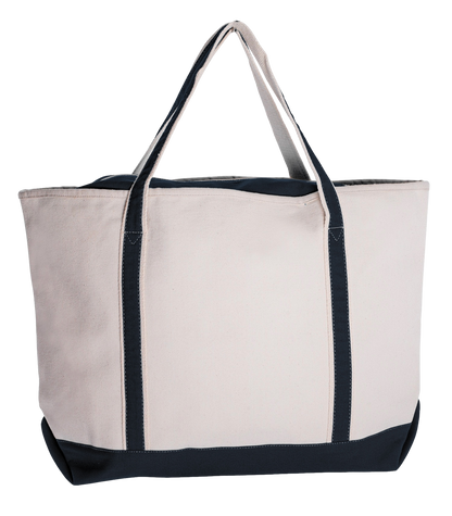 Sailway Large Zippered Tote Bag