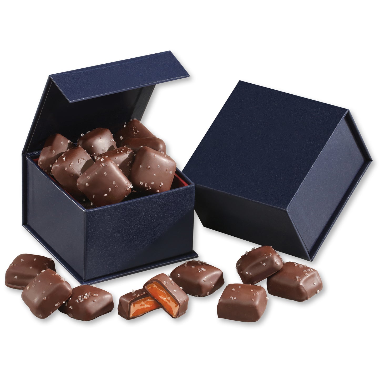 Magnetic Keepsake Box with Chocolate Sea Salt Caramels