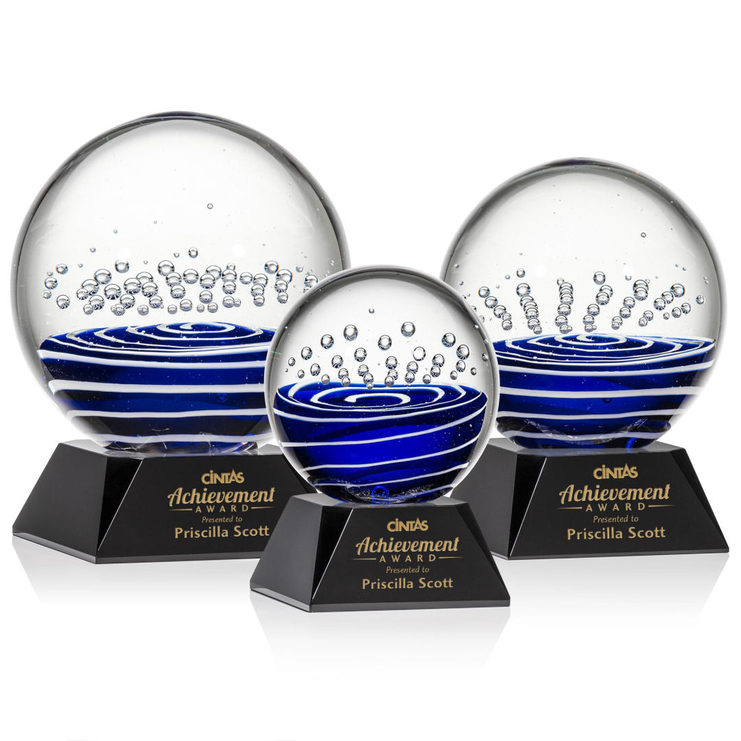 Tranquility Award on Sheffield Base - Black