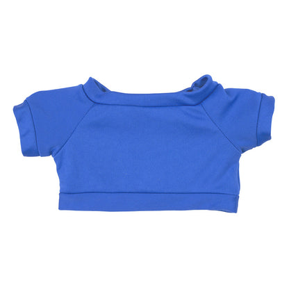 "FRED E. BEAR" LARGE 8" Plush Teddy Bear With Choice of T-Shirt Color