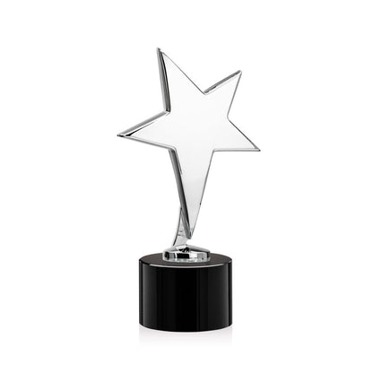 Tuscany Chrome Star on Marvel Base - Black
