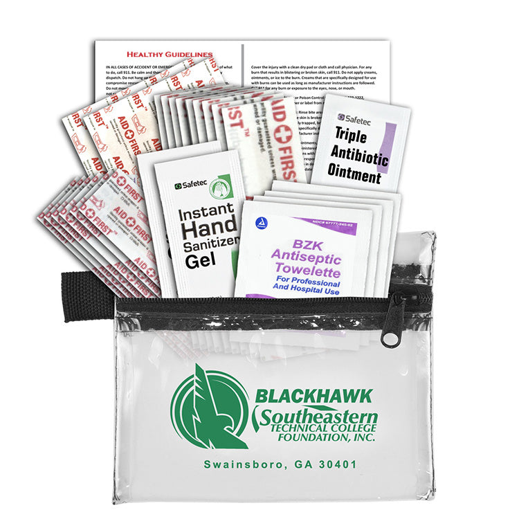 “Altair” 26 Piece First Aid Kit in Zipper Pouch