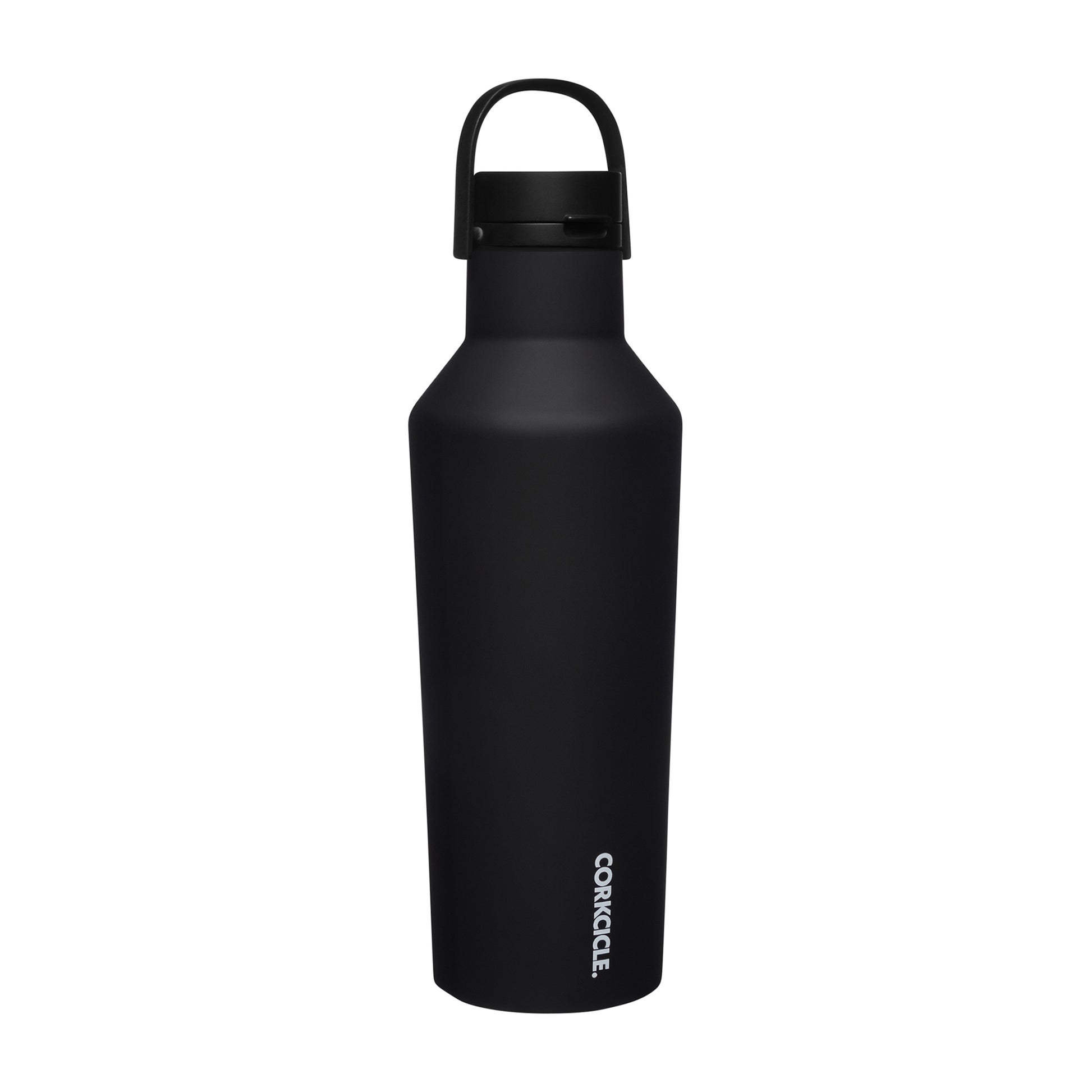 Matte Black CORKCICLE® Sport Canteen Soft Touch 32 oz